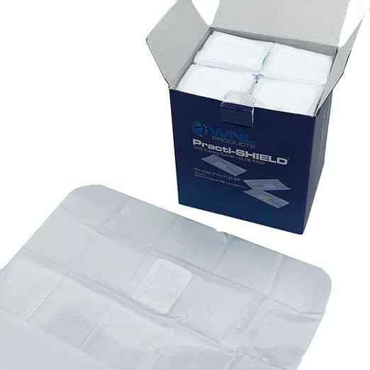 WNL Products WL3120-CP-2PACK CPR Practi-Shield Manikin Training Protector - 400 Shields