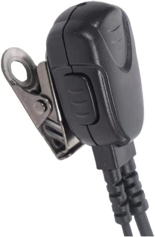 2 Pack Walkie Talkie Earpiece Compatible with Midland GXT1000VP4 LXT600VP3 GXT1050VP4 GXT1000XB with Mic PTT Security D Shape Headsets