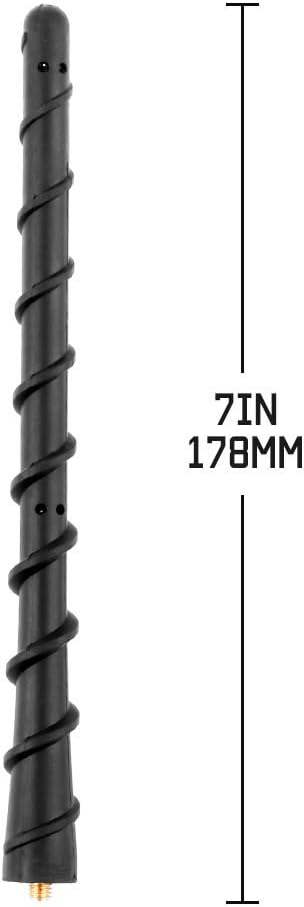 Antenna for Kia Soul Sorento Sportage Forte Rio Forte Koup Sedona Borrego KX Cross Rondo, 7 Inch Car Roof Antenna for Kia