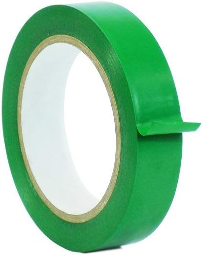 WOD VTCP366 Kelly Green Pinstriping Dance Floor Vinyl Tape, 1.5 inch x 36 yds. Marking Tape for School Gym, Warehouse, Parking Spaces and More