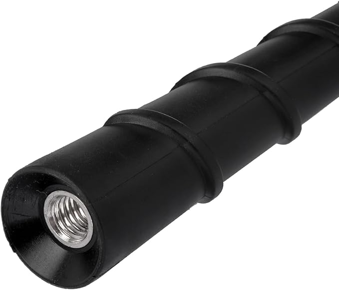 SZSAUTO Car Truck Spiral Antenna, 7 Inch Waterproof PVC Rubber Antenna Mast Replacement, Vehicle Radio FM AM Antennas, Flexible Short Antenna for Cars Trucks SUVs Off-Roads