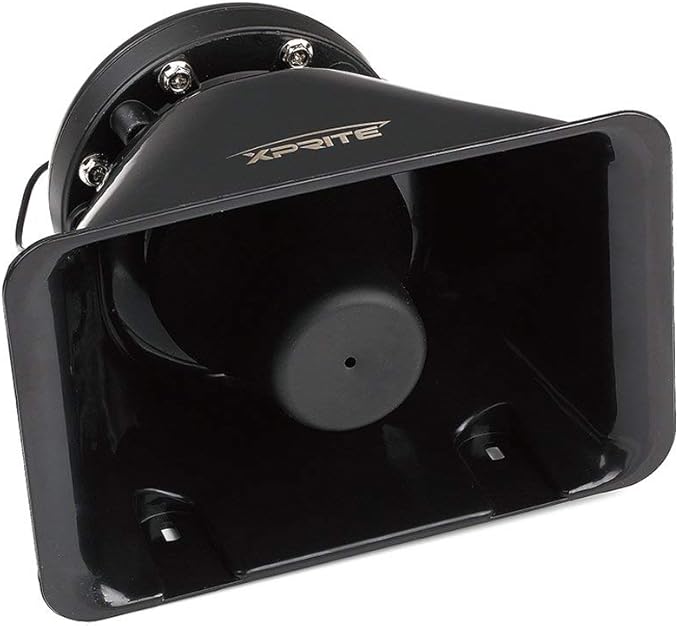 Xprite Compact 200 Watt High Performance Siren Speaker (Capable with Any 100-200 Watt Siren)