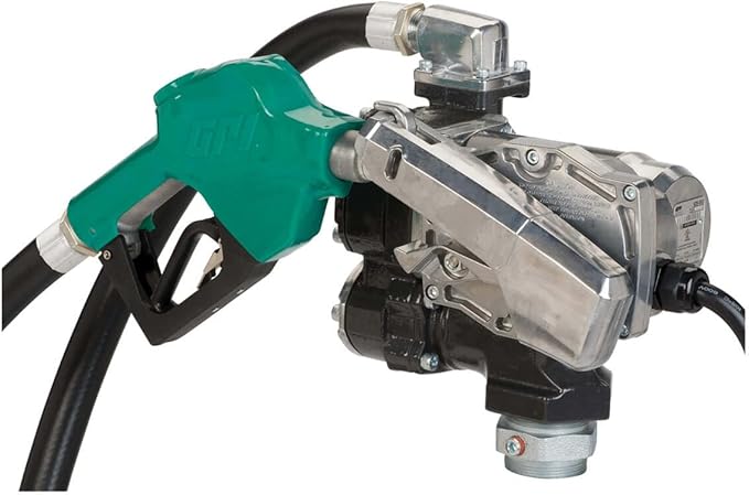 GPRO - V25 Series Fuel Transfer Pump, Automatic Shut-Off Nozzle, 25 GPM, 12 Volt (170000-03)