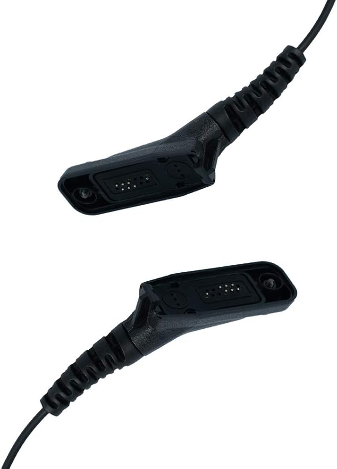 Caroo XPR 6550 Earpiece with Mic, D Shape Headset for Motorola APX4000 APX6000 APX7000 APX900 XPR6350 XPR6580 XPR7350 7350e XPR7380 XPR7550 7550e XPR7580 7580e Two Way Radio Walkie Talkie