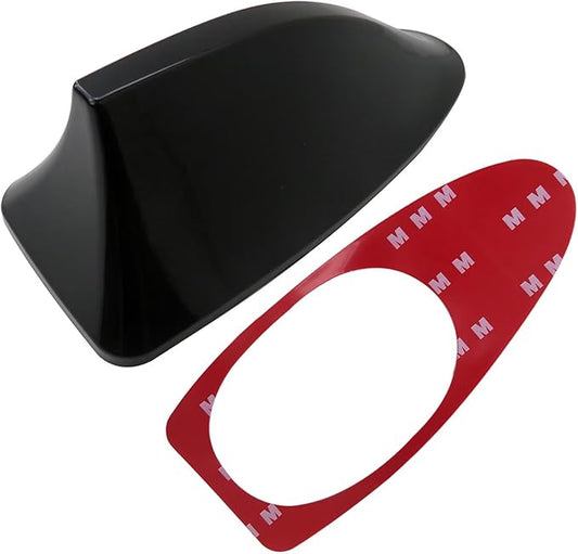 for Preferred Sedan 4-Door Ultimate Hatchback4-Door Ultimate Sedan 4-Door Radio Aerial Signal Antenna FM/AM H Fit for Hyundai Kia Roof Shark Fin Vortex Black