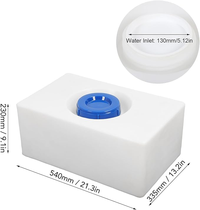 RV Water Storage Tank Heat Cold PE Fresh Water Tank for Trailer Boat Yacht
