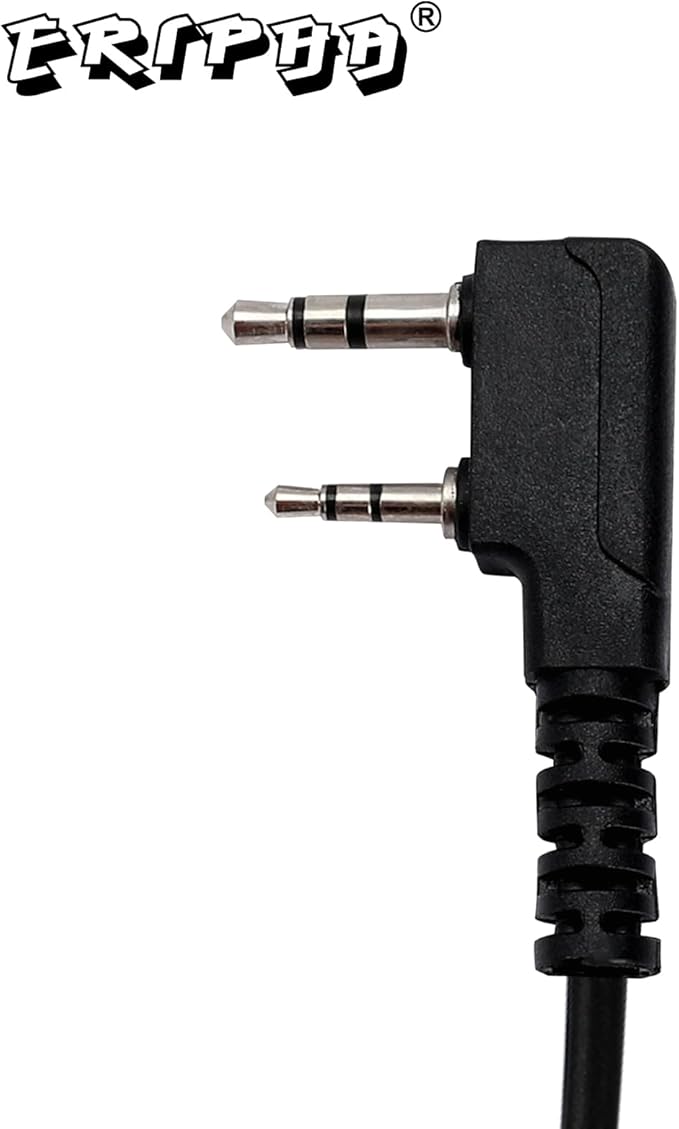 Speaker Microphone Shoulder Waterproof IP56 Compatible with Kenwood Two Way Radio with 3.5mm Jack (1 pcs)