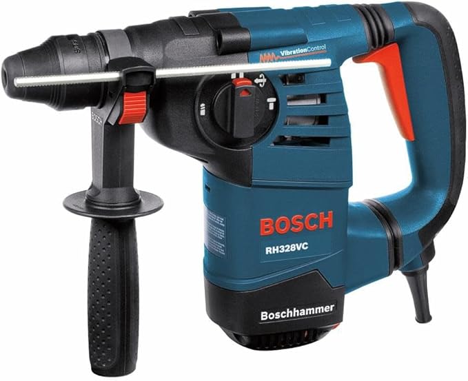 BOSCH RH328VC 1-1/8 Inch SDS-plus Rotary Hammer with Variable Speed, Vibration Control