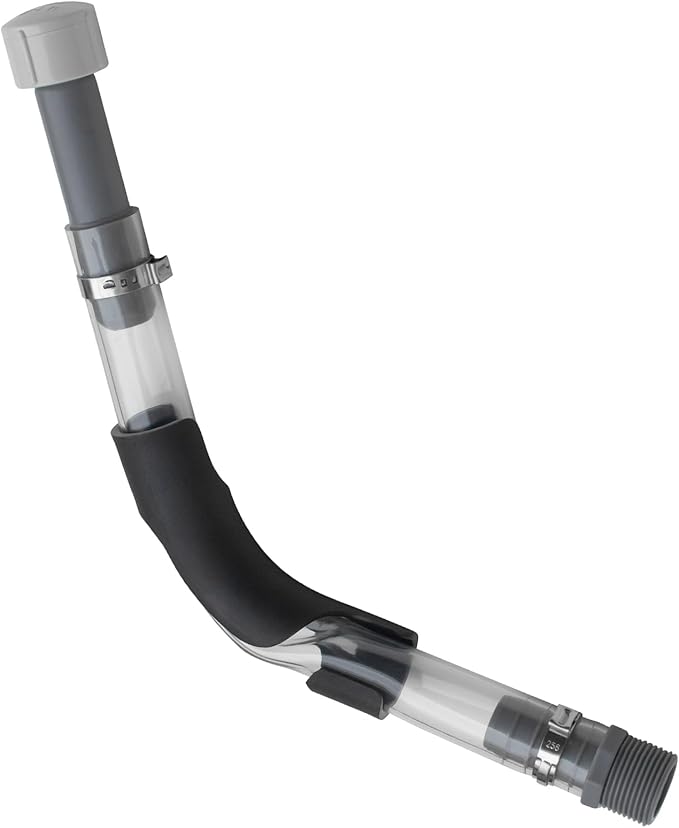 Practical Refueling Set with 2 PCS Gas Can Hoses, 1 PCS Hose Bender, and 4 Vent Caps Compatible with 3/5/5.5 Gallon VP Fuel Jug Suitable for Racing and Home Use
