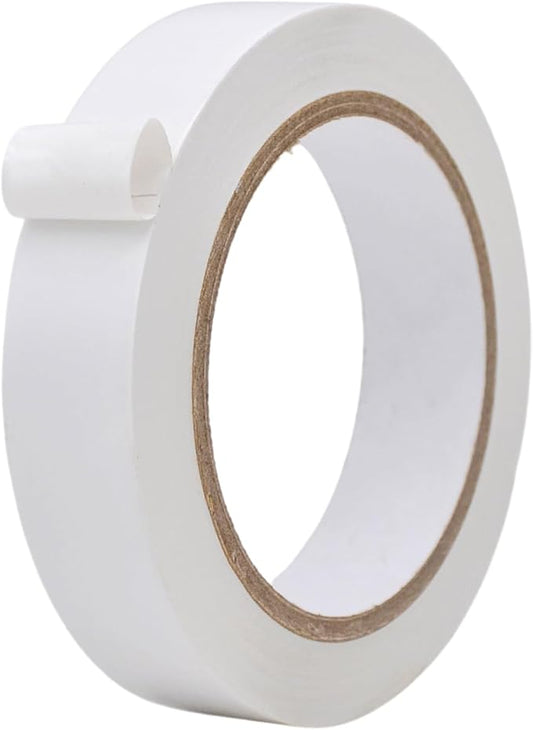 MAT Vinyl Marking Tape White - 1 inch x 36 yds. for Safety Floor Marking (School Gym, Restaurants, Warehouse), Dance Floor Splicing, Pinstriping Cars & Boats