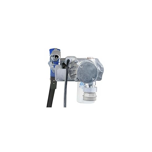 GPI - M-180 Series Fuel Transfer Pump, Automatic Shut-off Nozzle with Filter Kit, 18 GPM, 12 Volt (110612-02)