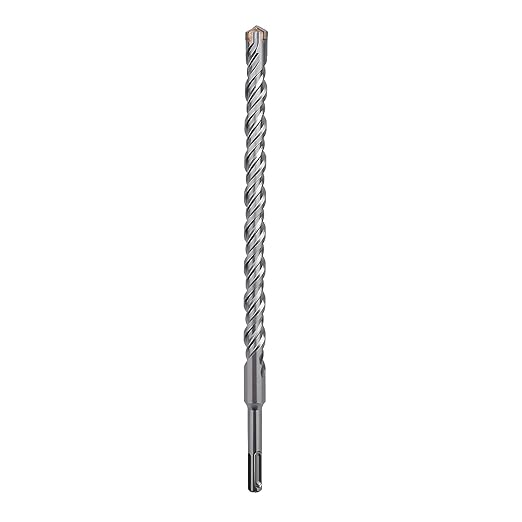 11/16 in x 23.6 in (18 x 600mm) SDS Plus Rotary Hammer Drill Bit, Concrete Drill Bit for Concrete, Brick, Cement and Stone, Length : 600mm / 23.6 inch, 11/16 inch （ 18mm