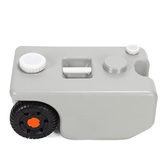 Portable RV Waste Holding Tank Large Capacity Tote Tank HDPE Water Tank for Boat RV Humanized Design