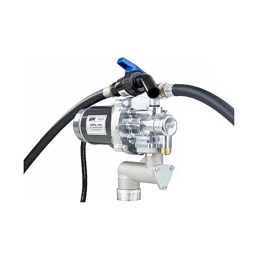 GPI - L5020 Heavy Duty Oil Transfer Pump, 20 QPM/5 GPM, 12 Volt (142100-04)