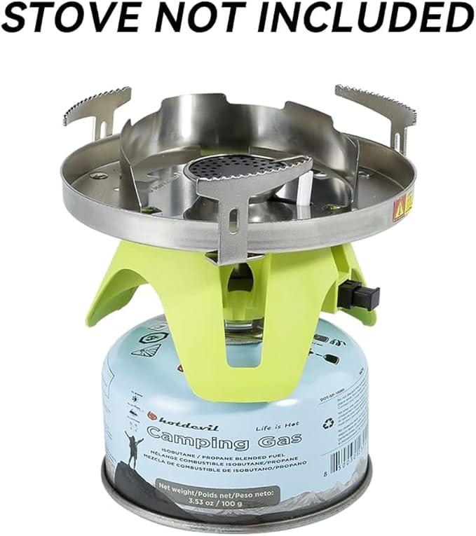 Isobutane Fuel Canister 100 Gram Camping Stove Fuel Butane Backpacking Stove Fuell Camping Fuel Canister Isobutane Propane Fuel Canister 4 oz(4 Pack)
