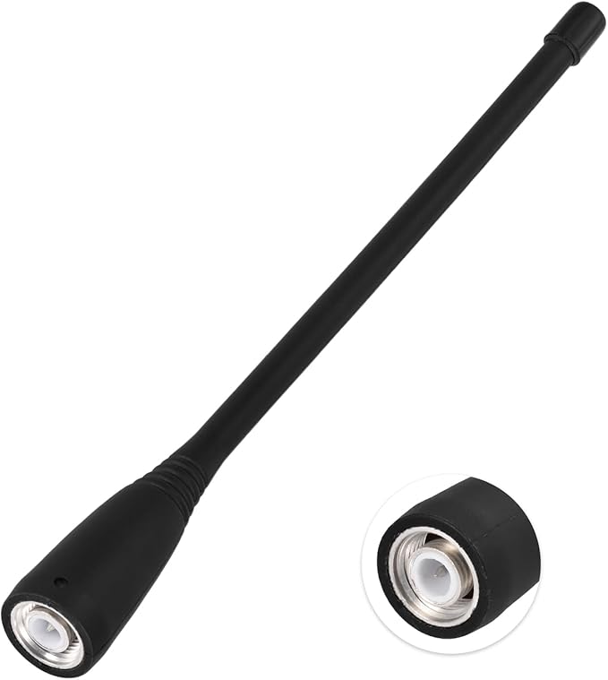 Superbat RTK Radio Antenna 400-470MHz UHF Antenna TNC Male Two Way Antenna (2-Pack) Radio Transceiver Antenna Scanner Antenna Walkie Talkie Antenna