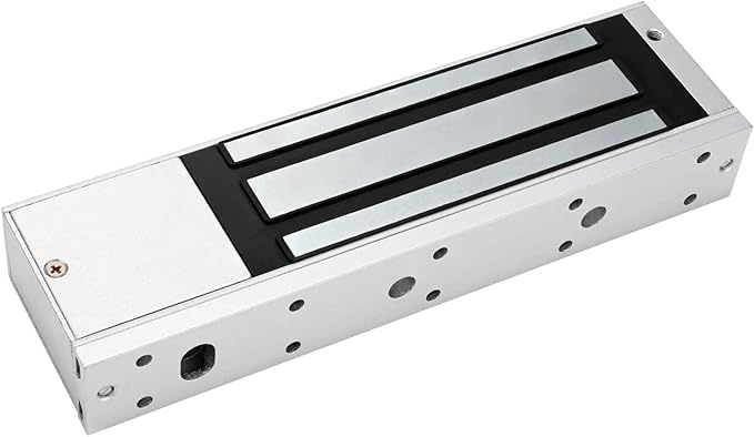 Electromagnetic Lock 1200LBS 500KG Holding Force Electric Magnetic Door Lock 12V Fail Safe NC Mode for Access Control System