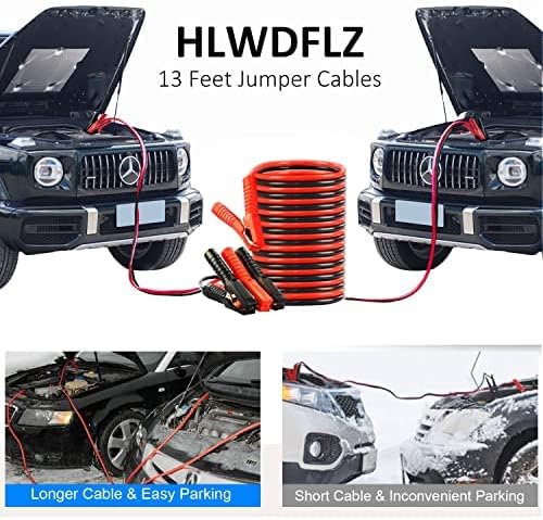 Car Roadside Emergency Kit,with13FT Jumper Cables,Winter Traveler Safety Emergency Kit with Blanket Shovel Triangle First Aid Kit for SUV RV