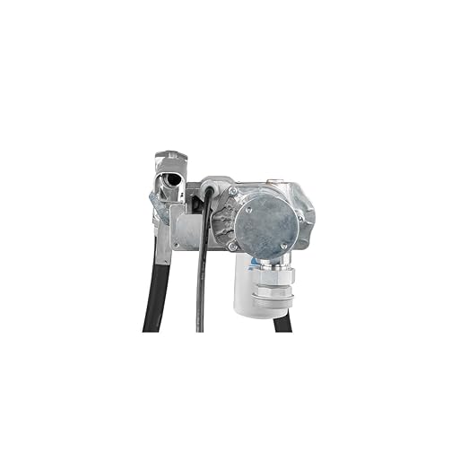 GPI - M-180 Series Fuel Transfer Pump, Manual Shut-off Unleaded Nozzle with Filter Kit, 18 GPM, 12 Volt (110612-01)