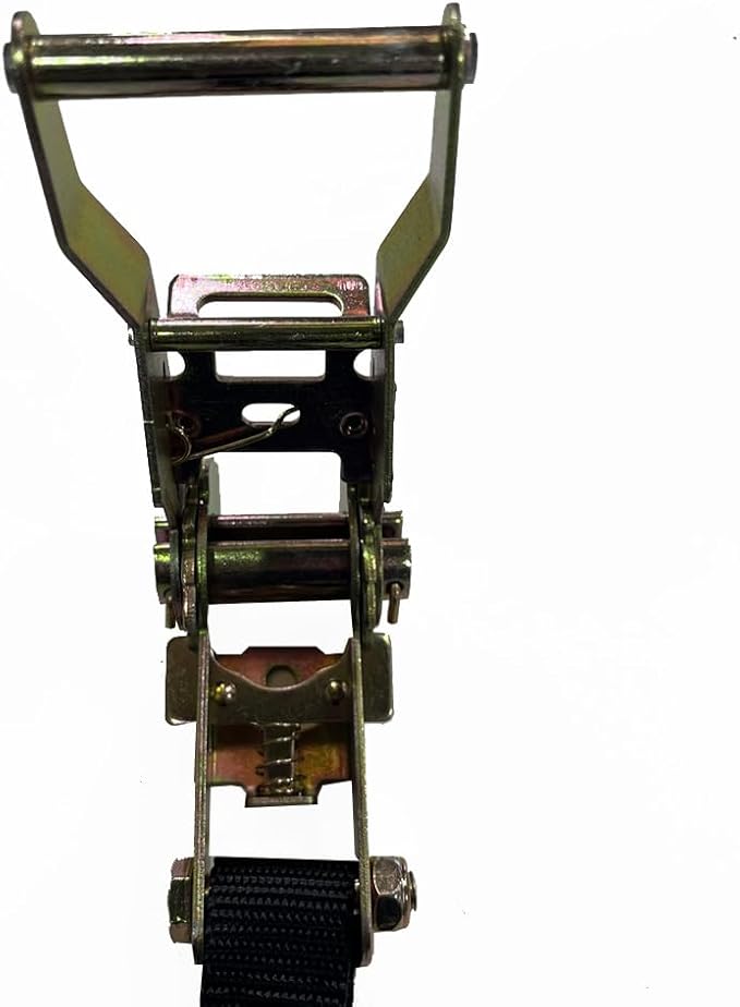 Brumleve Center Ridge Strap Kit with Ratchet, 1 inch x 46 feet/Keyhole Plates