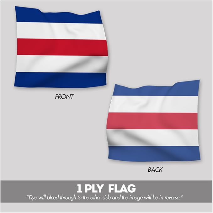 AGAS Charlie Code C Marine Signal 3x3 Ft Flag - Printed 200D Nylon - Canvas Header - Brass Grommets - Colorfast & Stitched Edges - Nautical Boat Flag - Naval Code Signal Flag.