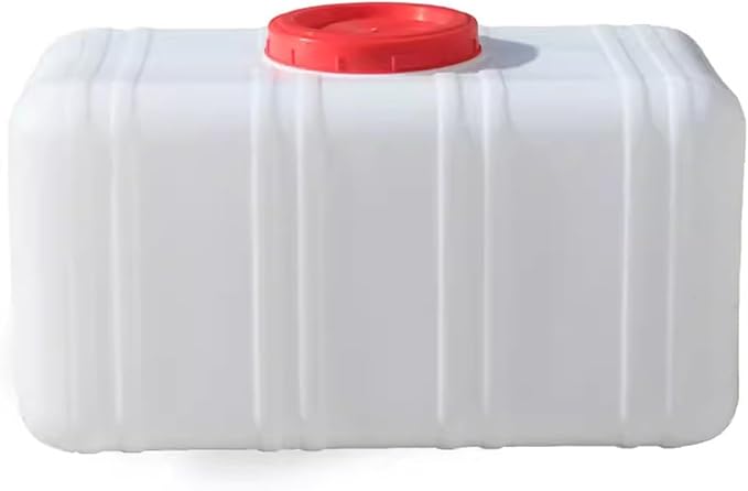 Water Container 50L 80L 110L 200L Heavy Duty Water Bucket Water Carrier, Portable Plastic Water Tank Water Storage for Camping Caravans Hiking Travel BBQ Travel Outdoor(Size:50L)