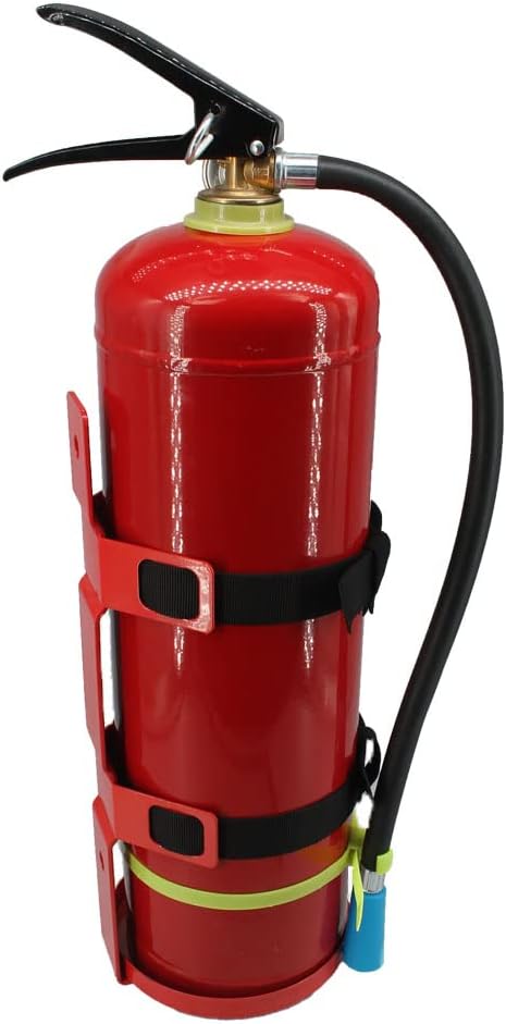 Fire Extinguisher Metal Bracket, Heavy Duty,Compatible with 5-Pound Fire Extinguishers (5LB 4PCS)