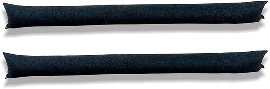 2Pcs 5FT Water Activated Flood Barriers for Garage and Home Doors, Sandless Sandbag for Rain Water Control, Easy to Use (5ft, 2Pack)
