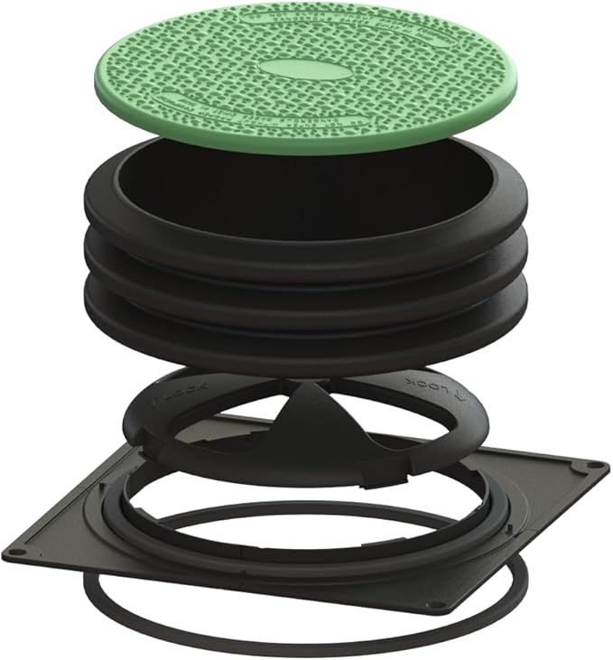 Aero-Stream AS-R10 Septic Tank Riser kit - 23.5" Diameter X 10" Tall