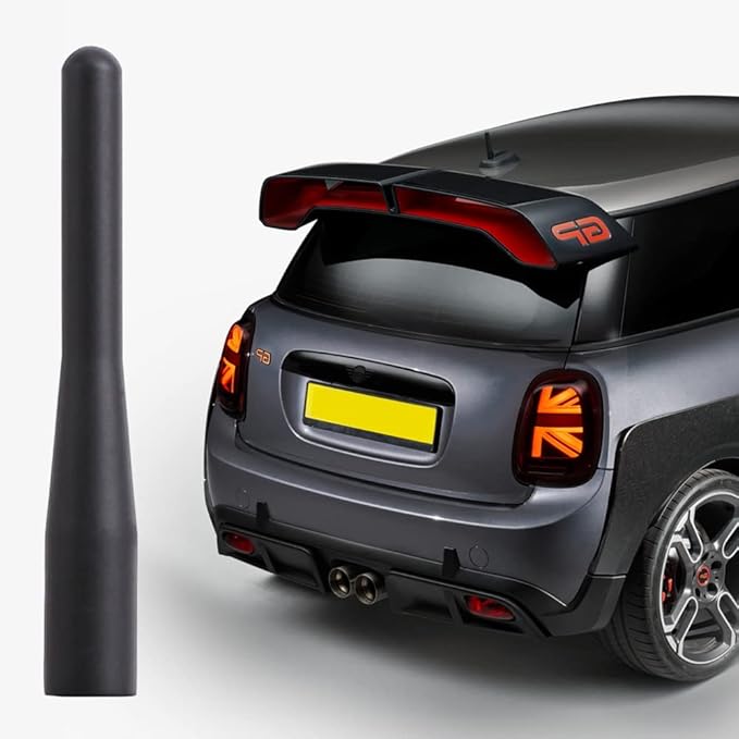 VOFONO Short Antenna Compatible with Mini Cooper 2000-2025 Mini Cooper Accessories 4.5 Inch Antenna Mast Replacement