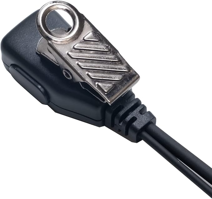 Earpiece Headset with MIC PTT for Cobra Microtalk Px655 Px650 Cxt195 Walkie Talkie Two Way Radio G Shape 4 Pack