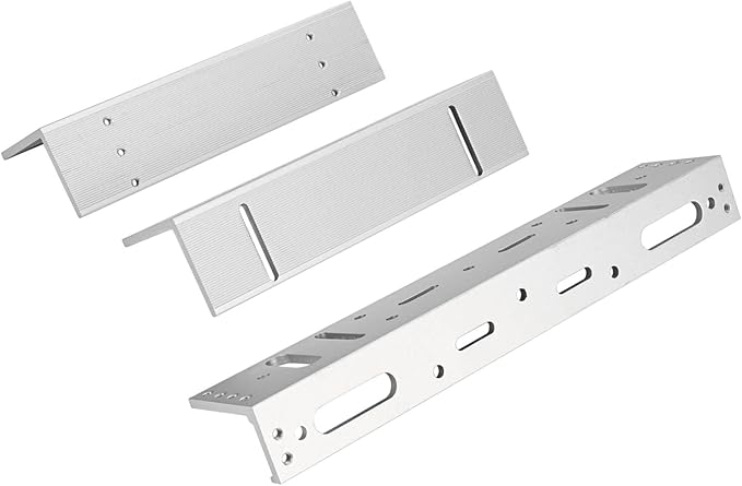 Z and L Bracket for 280KG 600LBS Holding Force Electromagnet Lock Single Door Access Control Electric Magnetic Door Lock
