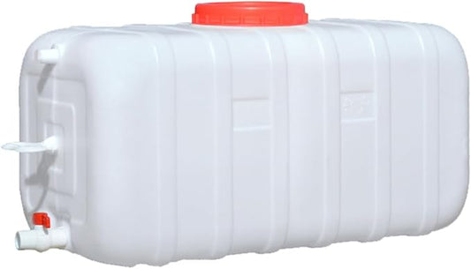Food Grade Water Carrier 45L/75L/100L/200L Water Container Water Container with Faucet，Portable Water Storage Jug Perfect for Outdoors Camping Hiking Emergency(Size:200L/52.83gal)