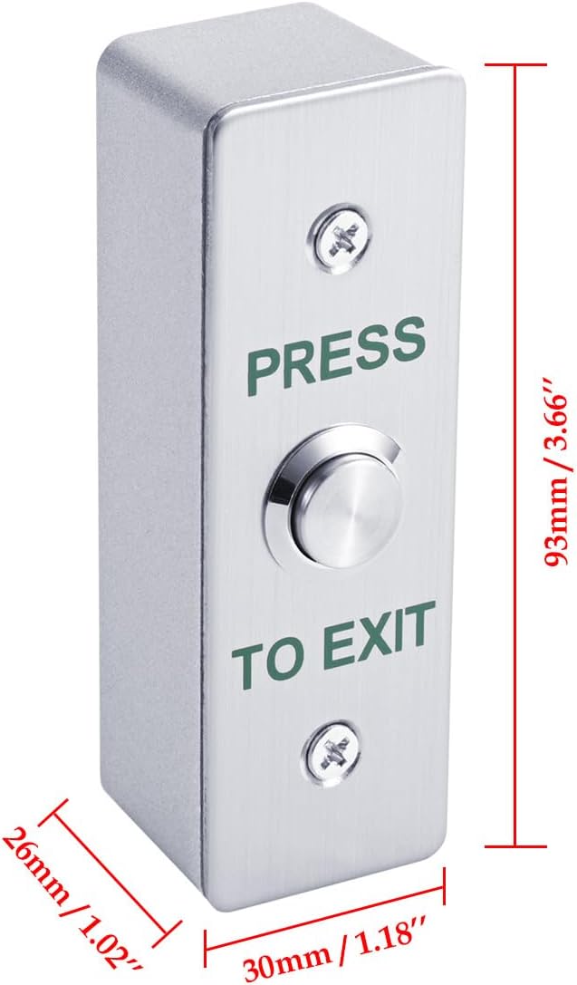 Smart Door Access Control System 1200lbs Magnetic Lock Kit with Tuya App & Remote Control Stainless Steel Exit Button