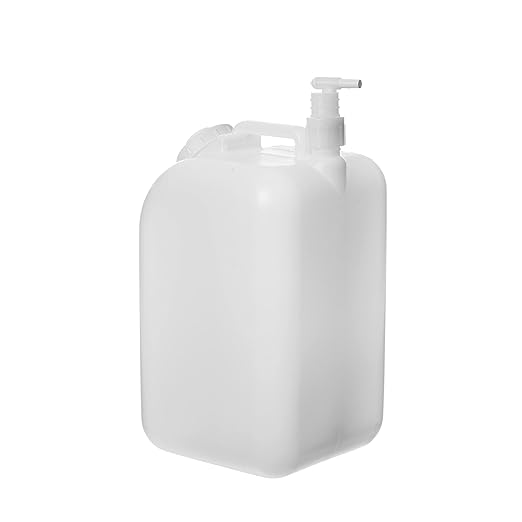 5 Gallon Plastic Dispenser Carboy with Spigot (1 Pack)