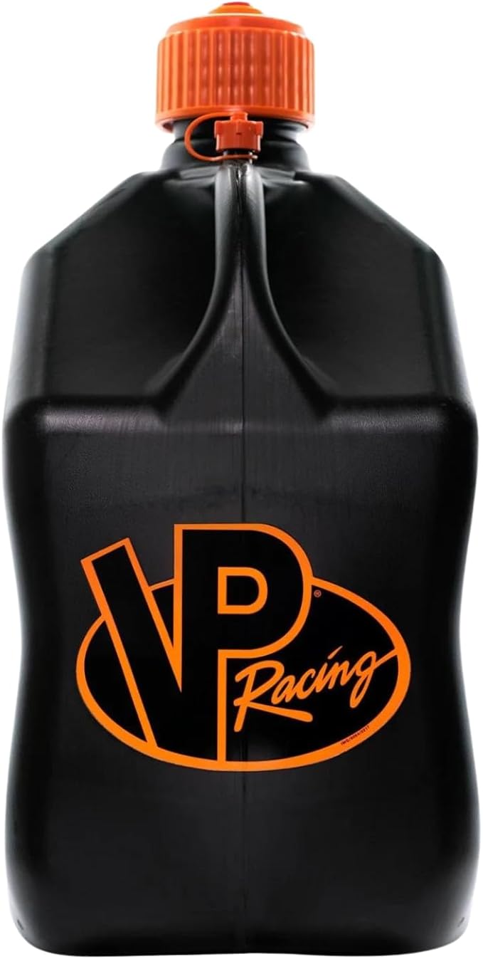 VP Racing Utility Container 5.5 Gallon - 4 Pack With 4 Deluxe Hoses and a Get Bent Hose Bender (V-Twin, 4 Pack)