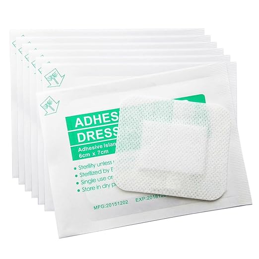 Bleeding Control Pack Feat Med Trauma Kit, Includes Vented Chest Seal x2, Israeli Bandagex2, Adhesive Wound Dressing x5, Emergency Blanket, Bandages, Shears (11 Items)