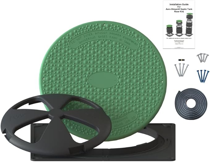 Aero-Stream AS-R10 Septic Tank Riser kit - 23.5" Diameter X 10" Tall