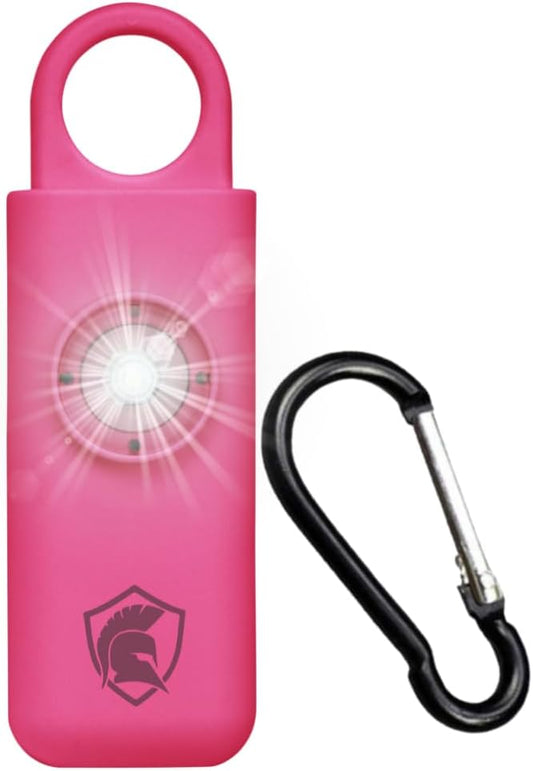 The Original Personal Safety Alarm for Women - Loud Siren, Strobe Light and Key Chain 2.0 Version (Hot Pink)
