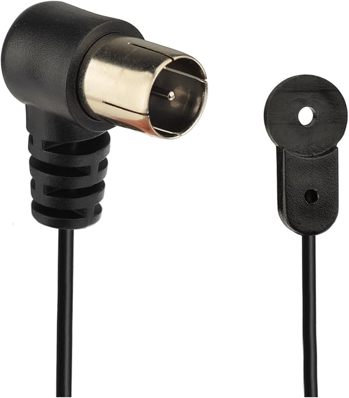 FM Radio Antenna 75 Ohm FM Antenna for Pioneer Onkyo Yamaha Marantz Bose Wave Music System Indoor Digital HD Radio FM Radio Bluetooth Stereo Receiver AV Audio Video Home Theater Receiver