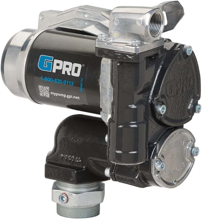 GPRO - V25 Series Fuel Transfer Pump, Pump Only- Extreme Temperature Model, 25 GPM, 12 Volt (170000-05)