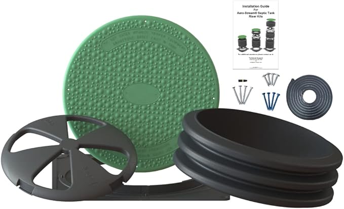 Aero-Stream AS-R16 Septic Tank Riser kit - 23.5" Diameter X 16" Tall