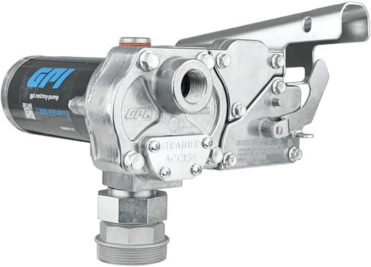 GPI - M-150 Series Fuel Transfer Pump, Spin Collar- Pump Only, 15 GPM, 12 Volt (110000-103)