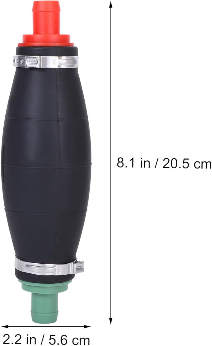 Large Hand Fuel Pump Rubber Oil Suction Pump for Car Boat Motorcycle Manual Siphon Transfer Tool Easy Use Emergency Fuel Extractor
