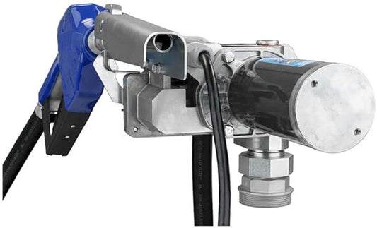 GPI - M-150 Series Fuel Transfer Pump, Automatic Shut-Off Nozzle, 15 GPM, 12 Volt (110000-100)