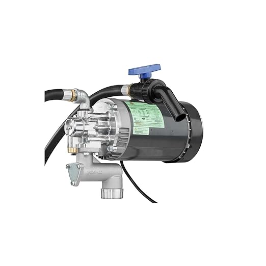 GPI - L5132 Heavy Duty Oil Transfer Pump for High Viscosity Fluids, 32 QPM/8 GPM, 115/230 Volt AC (142100-02)