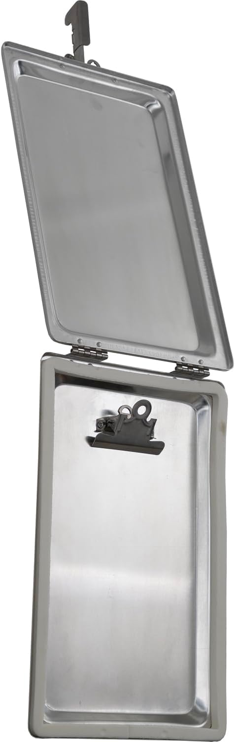 Buyers Products 5201103 Aluminum Clipboard Document Holder, Manifest Holder for Trucks and Trailers, Easily Holds Paperwork for Over-The-Road Hauling