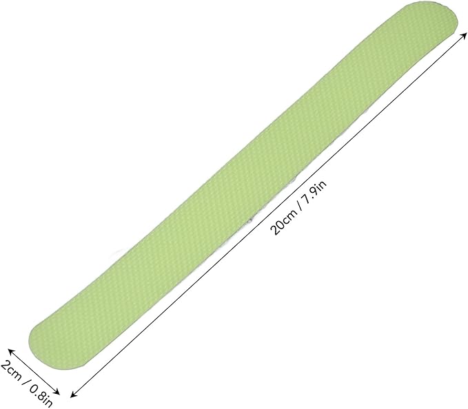 Tissting Glow in The Dark Tapes 20 x 2cm Luminous Photoluminescent Luminescent Emergency Roll Safety Egress Markers Exits Sign for Stairs, Walls, Steps(6 Strip Glow Green)