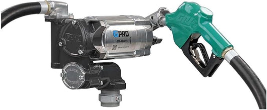GPRO - V20 Series Fuel Transfer Pump, 1 Inch Outlet, Automatic Nozzle- For Extreme Temperatures, 20 GPM, 115 Volt (171000-53)