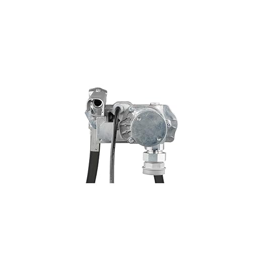 GPI - M-180 Series Fuel Transfer Pump, Manual Shut-off Nozzle, 18 GPM, 12 Volt (110300-1)